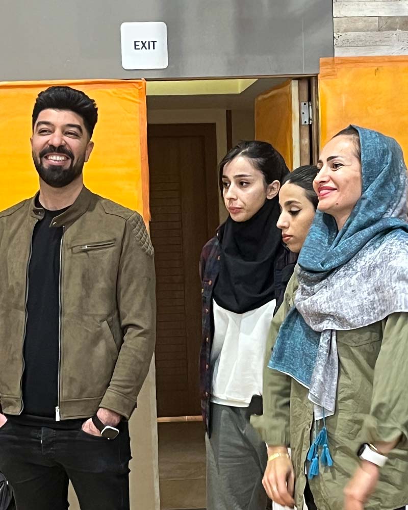 مهناز مولایی احسان حبیب آبادی